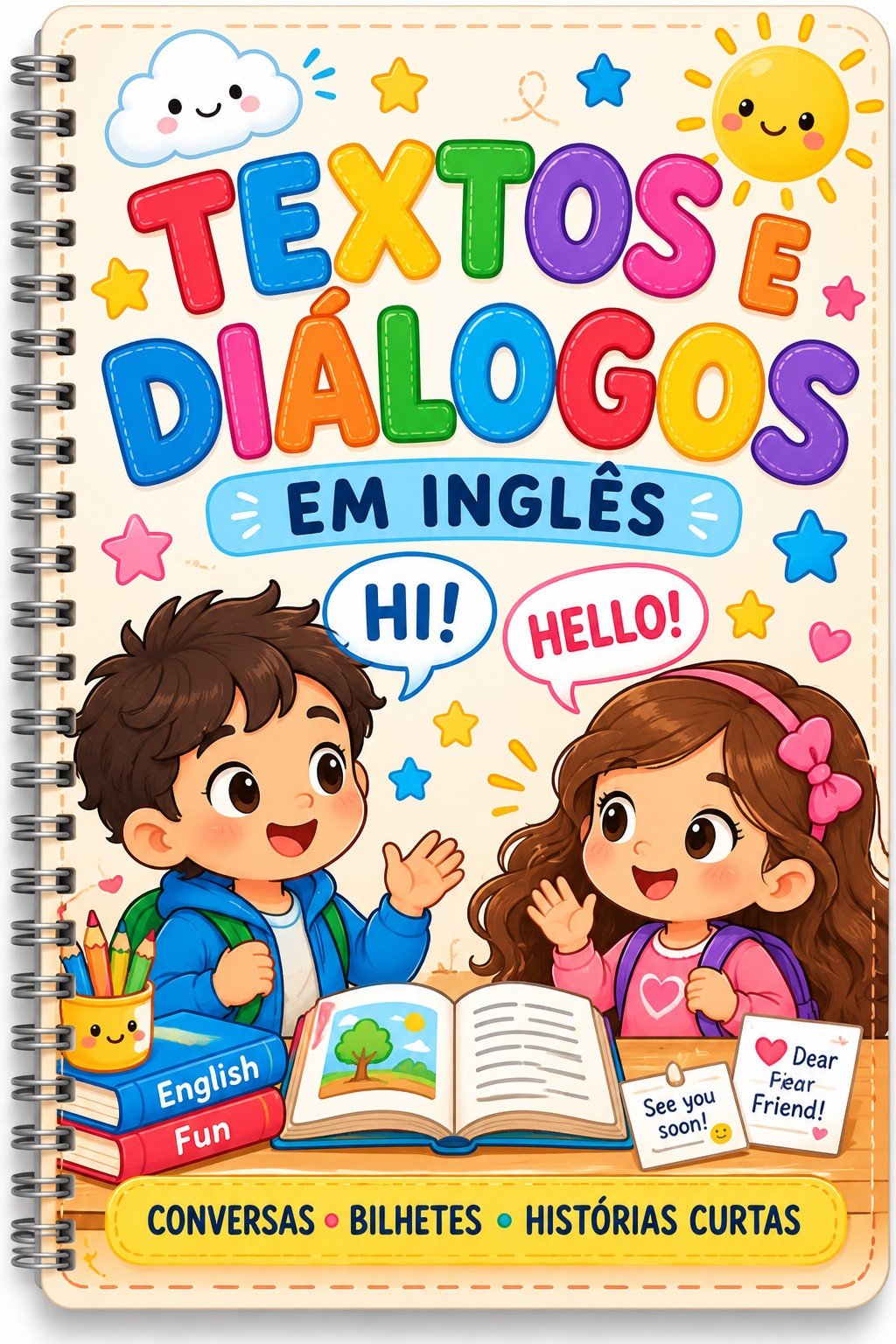 Textos e Diálogos em Inglês